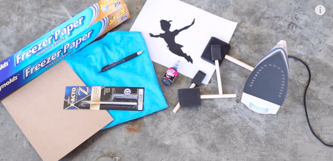 Materials for Making DIY Disney Shirts